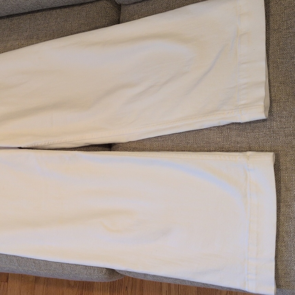 Maeve The Colette Women's White Wide-Leg Pants 28 - Picture 3 of 11
